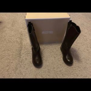 Micheal Kors Brown Toddler Boots